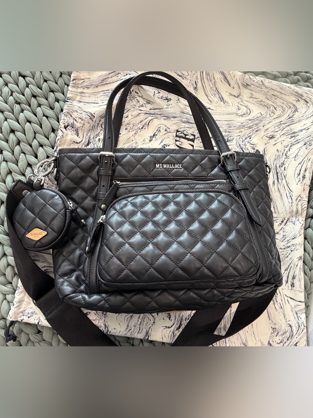 MZ Wallace Quilted Leather Crosby Everywhere Tote